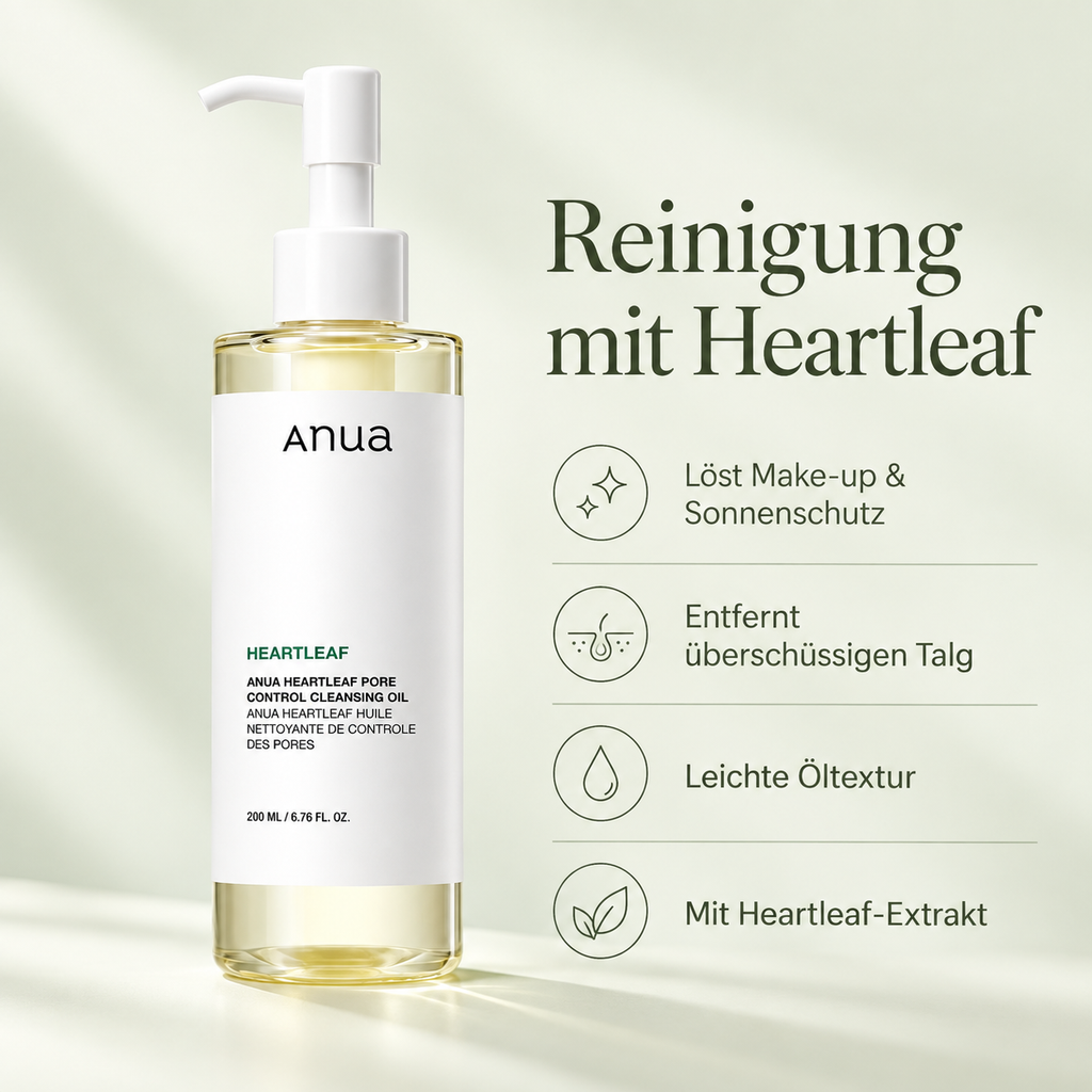 Anua Heartleaf Pore Control Cleansing Oil