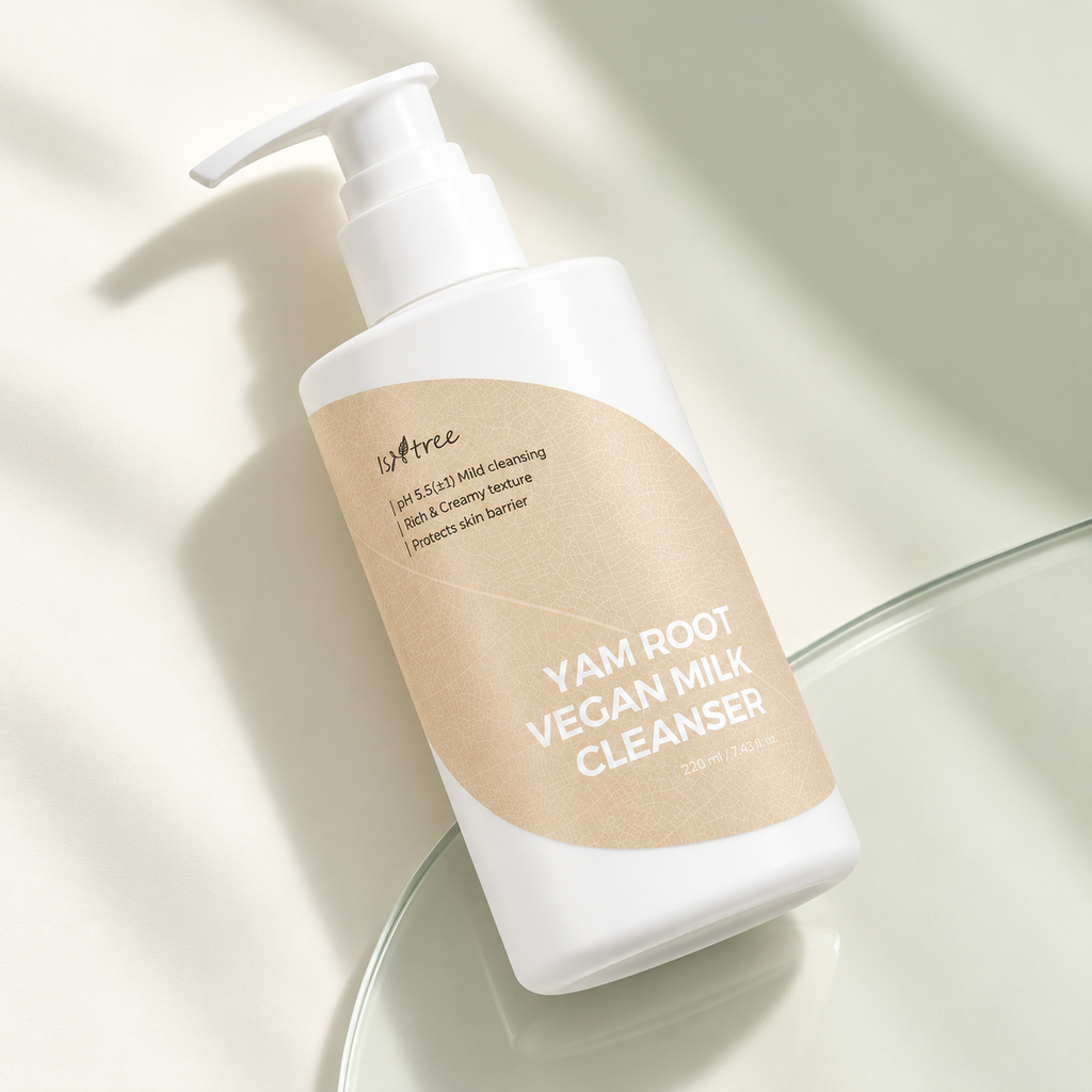Isntree Yam Root Vegan Milk Cleanser