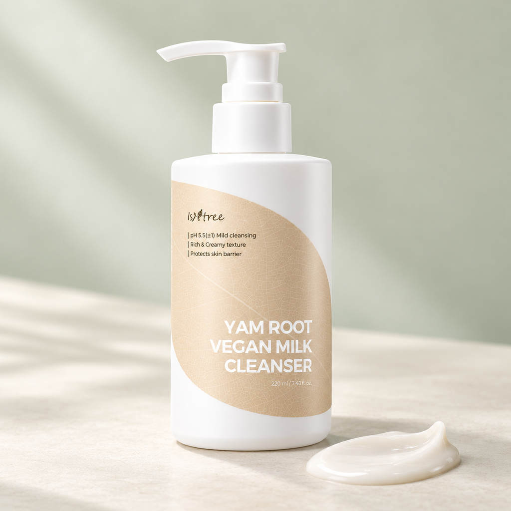 Isntree Yam Root Vegan Milk Cleanser