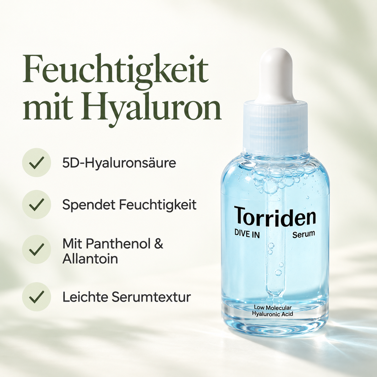 Torriden Dive In Low Molecular Hyaluronic Acid Serum
